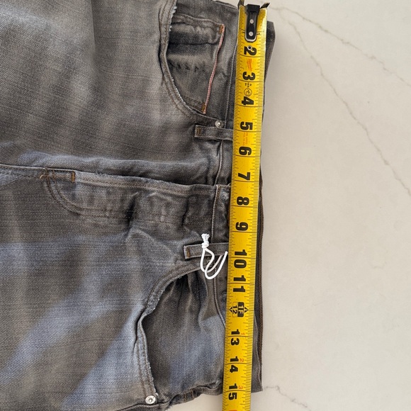 NWT Frame Denim Men's Charcoal Straight Jeans, Size 29 - Picture 9 of 9